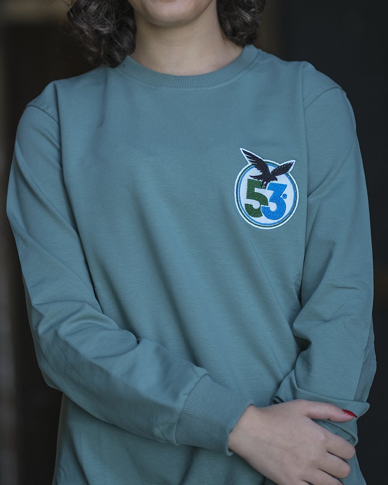 53 Atmaca Armalı Mint Sweatshirt