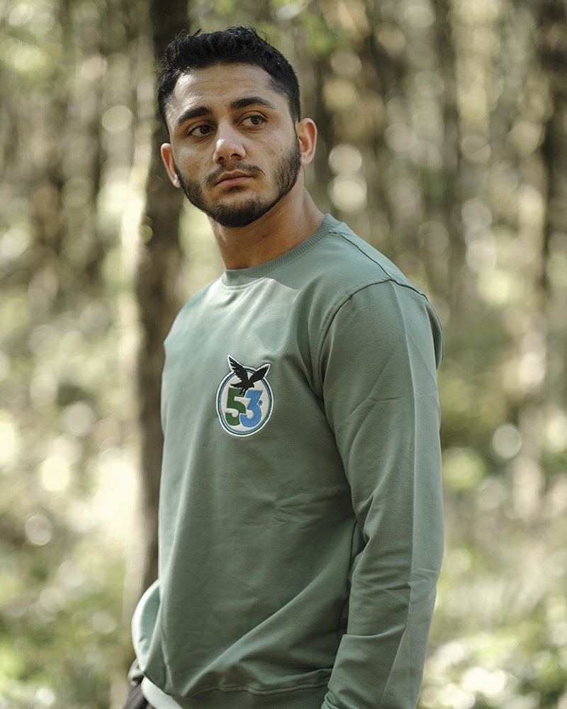 53 Atmaca Armalı Mint Sweatshirt